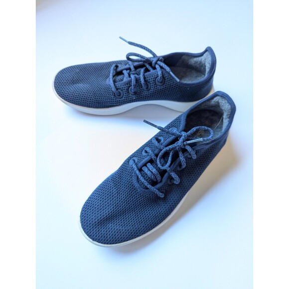 Allbirds TR Tree Runners Navy Blue Hazy Indigo US 10 Men Everyday Walking Shoes - Picture 2 of 8